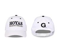 The Game NCAA Georgetown Hoyas Bar Design Adjustable Hat, White