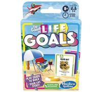 Hasbro Card Game The Game of Life Goals Fast Family Game for 2 to 4 Players from 8 Years