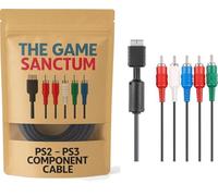 The Game Sanctum Component AV Cable For Playstation PS2 & PS3 1.4m