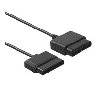 The Game Sanctum Controller Extension Cable For PS1 & PS2 1.5m - Compatible with PlayStation 2, PS1 & Slim Models - Plug & Play