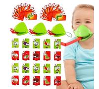 The Game with the Tongues Outstretched Tongues, Bubble Game with Mouth Cover, Family Board Game - For Children, For Playing, Parties, For The Table, For Home, On The Go And