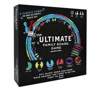 The Games Emporium, The Ultimate Family Board Game, 6 Classic Games in 1 Fun Mash Up! 2-6 Players, Great Gift For Ages 6+, Multicolor