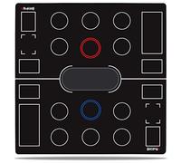 The Gaming Mat Company 2 Player CARDFIGHT!! Vanguard Gaming Mat for Vanguard TCG Cards - Deluxe 28" x 28" x 0.16" with Rear Guard & Guardian Circles - Mat Board Playmat - Water Resistant Card Game Mat