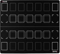 The Gaming Mat Company Compatible Yu-Gi-Oh! Standard 2 Player Playmat for Yu-Gi-Oh! Cards - 72 cm x 72 cm x 0.2 cm Large TCG Playmat Game Mat Card Gaming Table for YuGiOh!