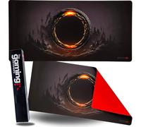 The Gaming Mat Company Single Player MTG Playmat & Mouse Pad - 72 cm x 36 cm Black Ring Gaming Mouse Pad compatible with Magic: The Gathering playmats, MTG cards, TCG gaming mat