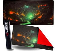 The Gaming Mat Company Single Player MTG Playmat & Mouse Pad - 72 cm x 36 cm Candlelight Cavern Gaming Mouse Pad compatible with Magic: The Gathering playmats, MTG cards, TCG gaming mat