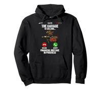 The Garage Is Calling Financial Mistake Mechanic Pullover Hoodie