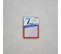 The GARD STYLISH Side Loader Set of 3 - Side Loading Leader Case Card Sleeves TCG Leader Sleeves for One Piece, Dragon Ball, Star Wars (Red)