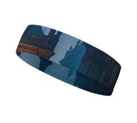 The Garden at Night Headbands for Women & Men Sports Headband, Fits All Head Sizes, Ultra Absorbent & Non-Slip Sweatband for Running, Yoga, Gym