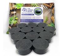 The Garden Gecko Chunky Pot Feet - Heavy EPDM Rubber Risers for Large Planters, now 30mm Thick, Extreme strength for Heavy Loads | 12 PACK + ADHESIVES | CHUNKY EDITION
