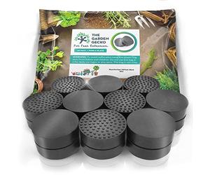 The Garden Gecko Invisible Pot feet for Outdoor Plant pots and Flowers Solid Rubber Pot risers with Enhanced Non-Slip Surface Grip | 20 Pack.