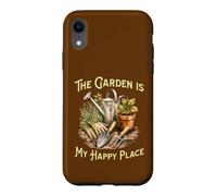 The Garden is My Happy Place - Gardening Lovers Case for iPhone XR