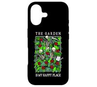The Garden Is My Happy Place Gardening Skeleton Gardener Case for iPhone 17