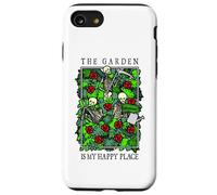 The Garden Is My Happy Place Gardening Skeleton Gardener Case for iPhone SE (2020) / 7/8