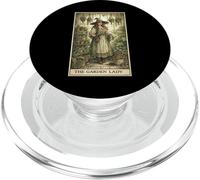 The Garden Lady Tarot Card Botanist Gardening PopSockets PopGrip for MagSafe