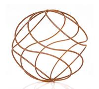 The Garden Living Company 34cm Rustic Garden Sphere Spiral Ball (SB34)