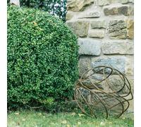 The Garden Living Extra Large Rustic Garden Sphere Spiral Ball, 55cm (SB55)