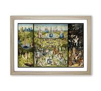 The Garden of Earthly Delights by Hieronymus Bosch Framed Print Oak A2