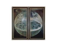 The Garden of Earthly Delights Poster by Hieronymus Bosch Canvas Wall Art Picture Prints Hanging Photo Gift Idea Decor Homes Artworks 12x12inch(30x30cm)