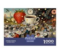 The Garden of Earthly Delights The Group Project Wooden Jigsaw Puzzle Waterproof 1000 Piece Puzzles for Adults Gifts Impossible Challenging Games