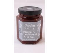 The Garden Pantry Rhubarb, Strawberry & Gin Jam 230g