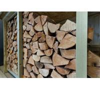 The Garden Village Billington Log Store Large - Timber - L96 X W227 X H123 Cm