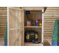 The Garden Village Gisburn Garden Store Small - Timber - L96 X W89 X H123 Cm