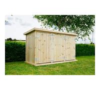 The Garden Village Mitton Garden Store Large - Timber - L96 X W227 X H123 Cm