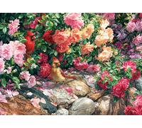 Cobble Hill 1000 Piece Puzzle - The Garden Wall - Sample Poster Included