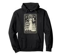 The Garden Witch Gardening Tarot Card Occult Botanist Pullover Hoodie