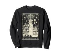 The Garden Witch Gardening Tarot Card Occult Botanist Sweatshirt