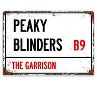 The Garrison Tv Show inspired - Vintage Reproduction Metal Sign, Plaque, Poster, Ideal for Kitchen, Bathroom, Dining Room, Shed, Pub, Bar, Man Cave etc - 2 Sizes … (A4) (A4)