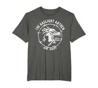 The Gaslight Anthem - Wolf T-Shirt, Men's Big and Tall, Asphalt Grey, 5X Tall