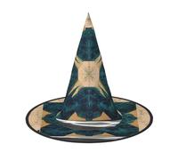 The Gate of Aika Halloween Witches Hats Witch Headbands Wizard Hat Costume Accessories Cosplay for Party Masquerade Foldable 1