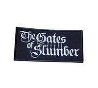 The Gates of Slumber Embroidered Iron on Applique Souvenir Accessory