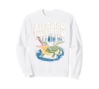 The Gator Whisperer Funny Alligator Design Sweatshirt