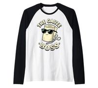 The Gauze Boss Funny Wound Care Nurse Medical Humor Design Raglan Baseball Tee