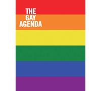 The Gay Agenda: Ruled, Letter Size, 300 pages (8.5 x 11), Pride Notebook, LGBT Flag Journal To Write In, Funny Composition Book, Gag Gift for Boyfriend, for College/High School