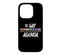 The Gay Weekly Agenda Funny LGBT Pride Rainbow Case for iPhone 14 Pro