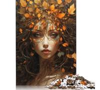 The Gaze of Autumn 500 Piece Jigsaw Puzzles for Adults Jigsaw Puzzle 500 Pieces Jigsaws Adults Puzzles Gifts 500pcs (52x38cm)
