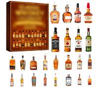 The Gearhead’s Christmas Garage - Advent Calendar 2025-24 Days of Miniature Car Parts & Tools with Holiday Gifts for Car Enthusiasts A