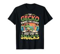 The Gecko owns the condo; I just Pay in Snacks. Hawaii T-Shirt