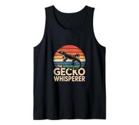 The Gecko Whisperer Retro Reptile Keeper Fun Tank Top