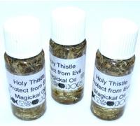 The Gem Tree Holy Thistle Magickal Oil Protection From Evil