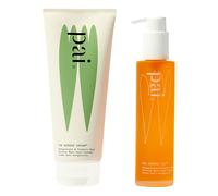 The Gemini Stretch Mark Duo, Pomegranate and Pumpkin Seed White one size