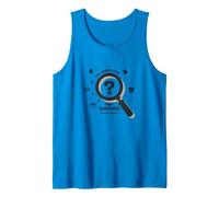 The Generation That Survived Without Google Tank Top, Men, Sapphire, S