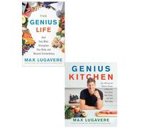 The Genius Life, Genius Kitchen 2 Books Collection Set by Max Lugavere