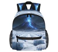 the Gentle Dusk and Dawn of a Misty PlanetDurable Water-Resistant Backpack, Multi-Pocket Daypack for Commute, School, Hiking & Travel, Lightweight Ergonomic Shoulder Bag