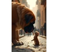 The Gentle Protector Notebook: A Premium Dotted Journal: Part of the exclusive "The Noble Breed Collection" by Ronan Ashworth | 6x9, 160 Pages for Kind Souls, Dreamers, and Animal Lovers