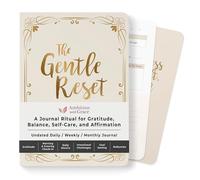 The Gentle Reset Gratitude Journal for Women Daily Planner Reflections Affirmations & Happiness Prompts Guided Mindfulness and Self-Care Writing for Positivity Improvement Mind Mood